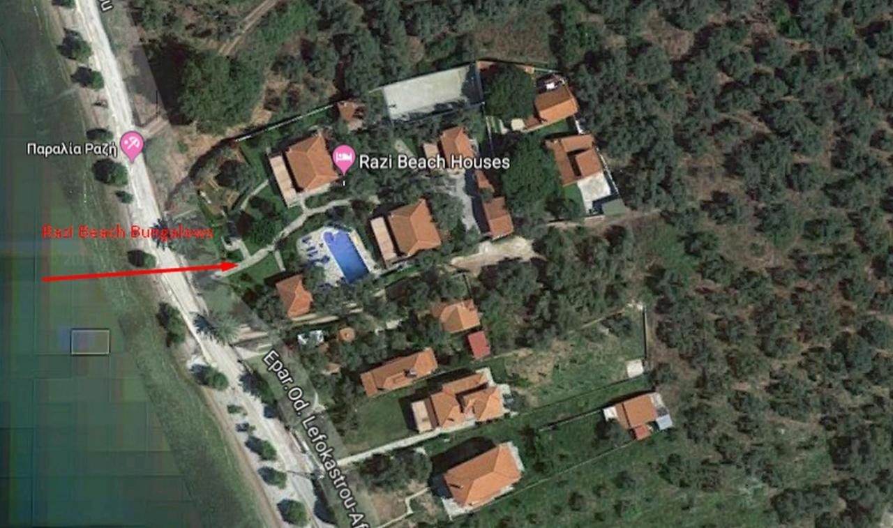 Razi Beach Lefokastro Exterior foto
